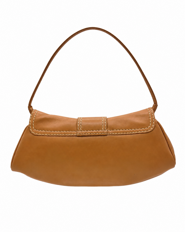 CELINE レザー ワンショルダーバッグ ブラウン ハンドバッグ（ブランドバッグ）の商品画像 - 査定依頼日：2026年7月7日 - 最高査定価格：50,000円