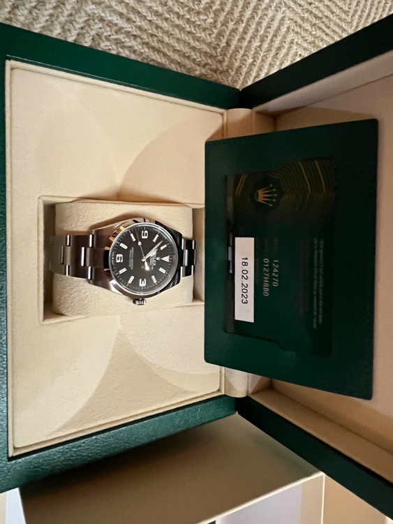 エクスプローラー1 36mm（高級時計）の商品画像 - 査定依頼日：2025年6月27日 - 最高査定価格：1,200,000円