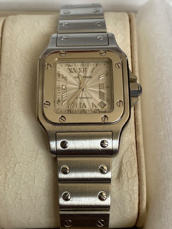 サントス ドゥ カルティエ（高級時計）の商品画像 - 査定依頼日：2025年7月29日 - 最高査定価格：400,000円