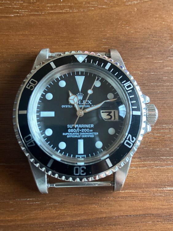 ロレックス サブマリーナー 168（高級時計）の商品画像 - 査定依頼日：2025年4月13日 - 最高査定価格：820,000円
