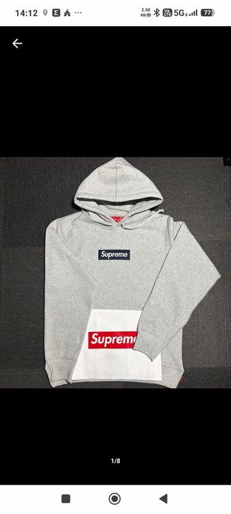 Box Logo Hooded Sweatshirt 25AW（古着・ファッション）の商品画像 - 査定依頼日：2026年2月20日 - 最高査定価格：32,000円
