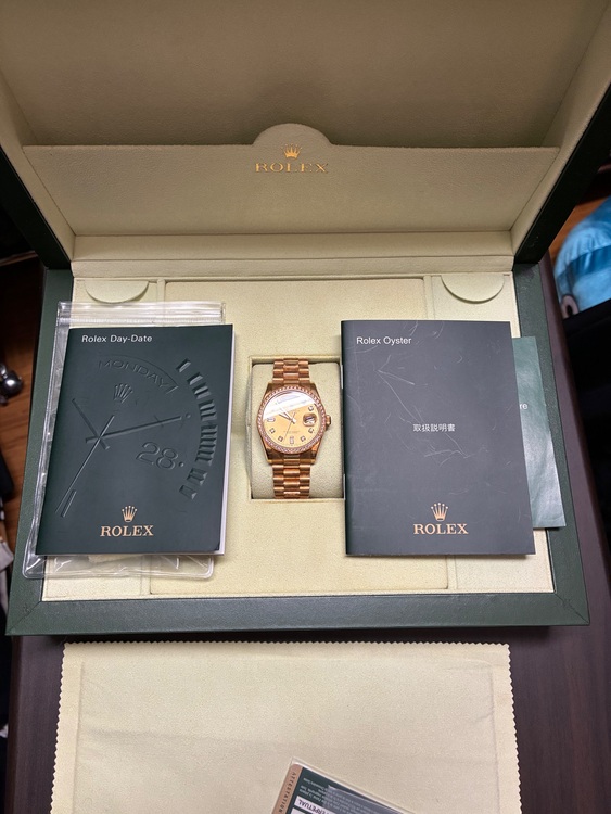 ロレックス デイデイト 118348（高級時計）の商品画像 - 査定依頼日：2025年10月11日 - 最高査定価格：4,000,000円
