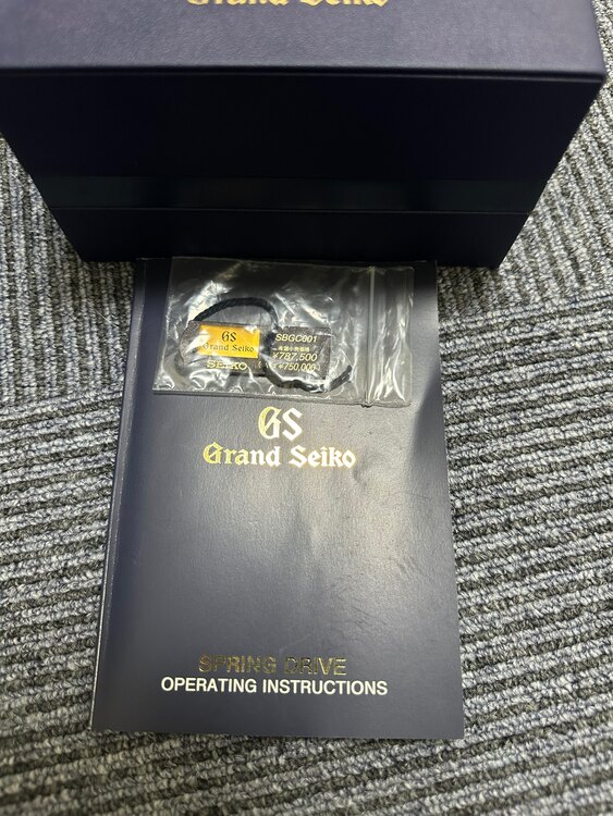 セイコー グランドセイコー SBGC001（高級時計）の商品画像 - 査定依頼日：2025年4月22日 - 最高査定価格：450,000円