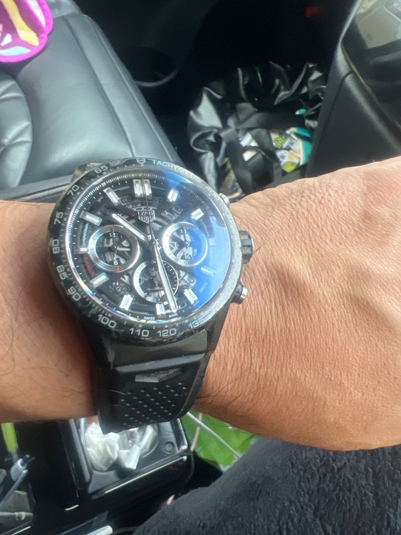 タグホイヤー カレラ （高級時計）の商品画像 - 査定依頼日：2025年11月9日 - 最高査定価格：380,000円