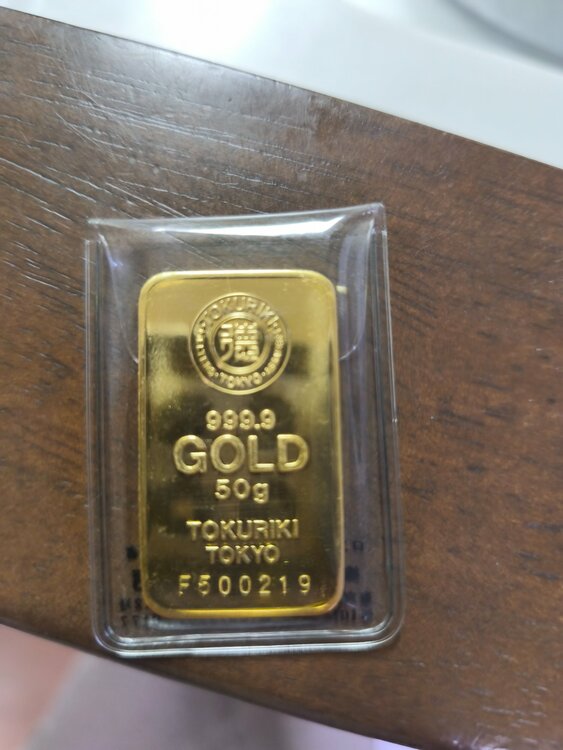 インゴット　50グラム（金・貴金属）の商品画像 - 査定依頼日：2026年1月21日 - 最高査定価格：1,400,000円