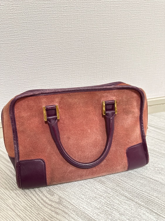 ロエベ　アマソナ　スエードバッグ（ブランドバッグ）の商品画像 - 査定依頼日：2025年11月29日 - 最高査定価格：40,000円