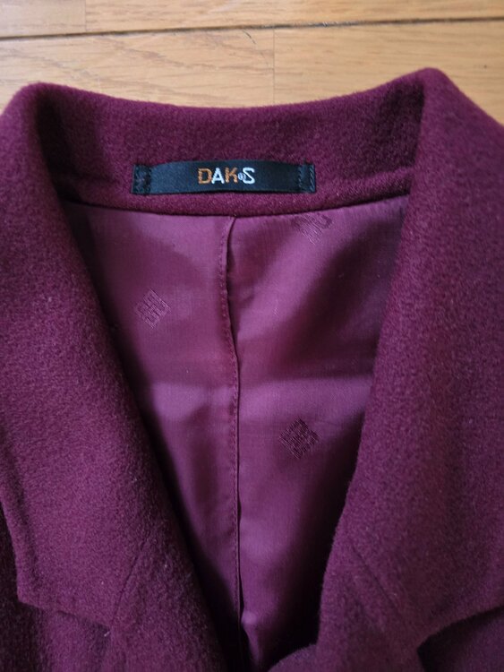 ハーフコート(カシミア混)（古着・ファッション）の商品画像 - 査定依頼日：2025年12月8日 - 最高査定価格：500円