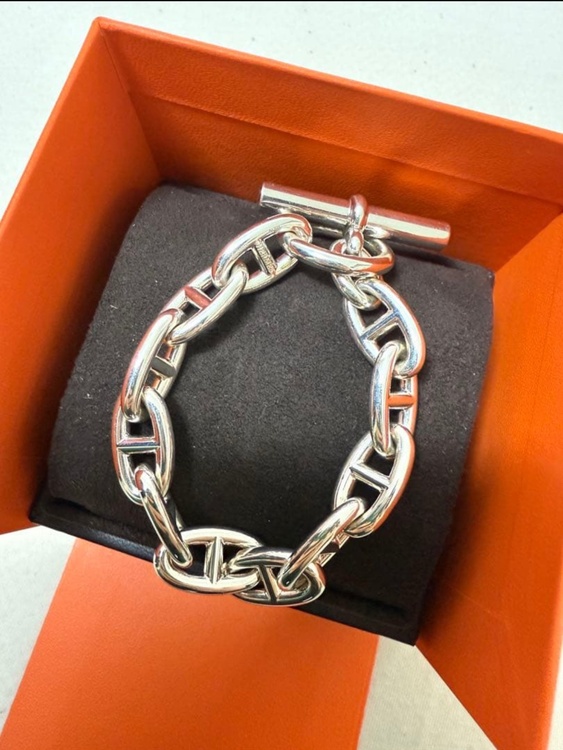 エルメスシェーヌダンクルブレスレットGM15（金・貴金属）の商品画像 - 査定依頼日：2026年1月19日 - 最高査定価格：250,000円