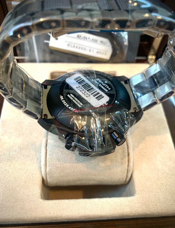 ゼニス エルプリメロ デファイ エクストリーム オープン Defy Xtreme Open（高級時計）の商品画像 - 査定依頼日：2025年9月22日 - 最高査定価格：750,000円