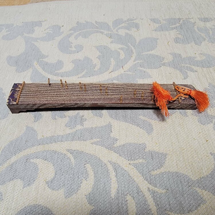 琴と女性（美術品・骨董品）の商品画像 - 査定依頼日：2026年2月12日 - 最高査定価格：100,000円