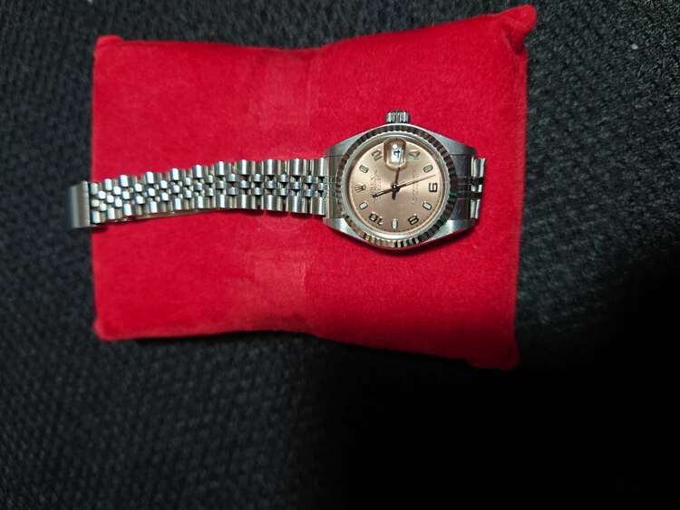 ロレックス デイトジャスト レディース  79174 ぴん（高級時計）の商品画像 - 査定依頼日：2025年3月9日 - 最高査定価格：580,000円