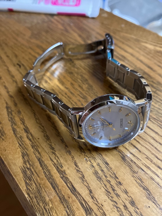 SEIKO×シナモロール コラボ時計（高級時計）の商品画像 - 査定依頼日：2025年11月21日 - 最高査定価格：30,000円