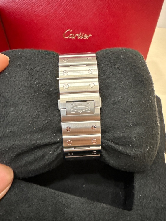 サントスドゥカルティエ　LM（高級時計）の商品画像 - 査定依頼日：2025年12月24日 - 最高査定価格：1,000,000円