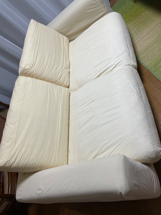 ソファ本体・２．５シーター・フェザー・ポケットコイル幅１９３×奥行９０×高さ７５（家具・寝具）の商品画像 - 査定依頼日：2026年4月29日