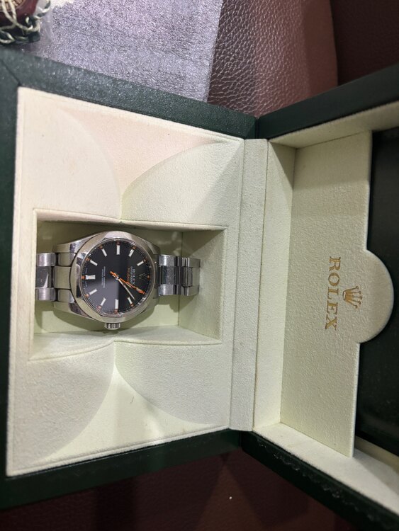 ロレックス ミルガウス 11640（高級時計）の商品画像 - 査定依頼日：2025年5月7日 - 最高査定価格：1,200,000円