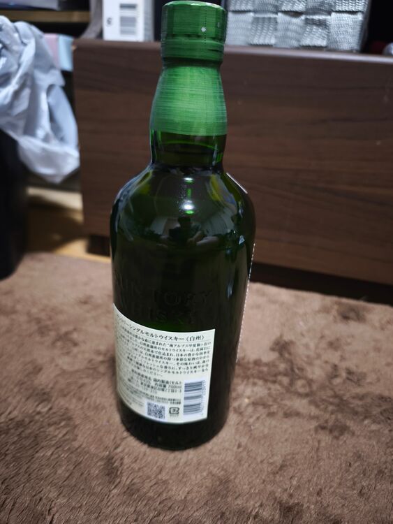 白州　700（お酒）の商品画像 - 査定依頼日：2025年11月20日 - 最高査定価格：8,500円