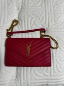 サンローラン カサンドラ エンベロープ チェーンウォレット（ブランドバッグ）の商品画像 - 査定依頼日：2024年10月21日 - 最高査定価格：65,000円