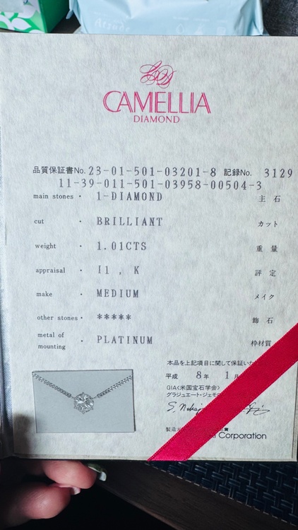 ダイヤネックレス（宝石）の商品画像 - 査定依頼日：2026年3月25日 - 最高査定価格：300,000円