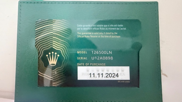 126500LN（高級時計）の商品画像 - 査定依頼日：2026年4月14日 - 最高査定価格：5,850,000円