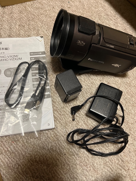 HC-WX2M（カメラ）の商品画像 - 査定依頼日：2026年10月4日 - 最高査定価格：37,100円