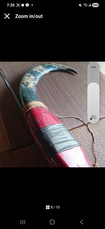 水牛の角（美術品・骨董品）の商品画像 - 査定依頼日：2026年3月26日 - 最高査定価格：3,000円