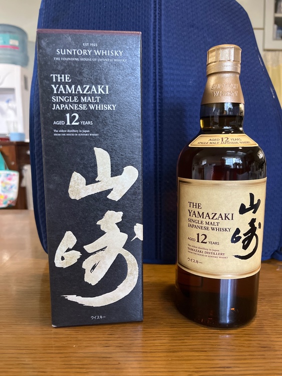 ウイスキー サントリー山崎 （お酒）の商品画像 - 査定依頼日：2026年5月19日 - 最高査定価格：21,400円
