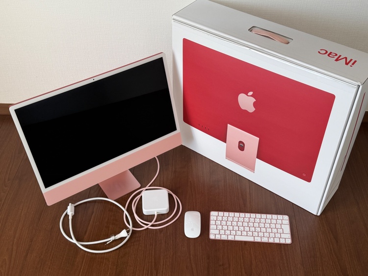 iMac 2021 M1 8GB 512GB（PC・タブレット）の商品画像 - 査定依頼日：2026年1月22日 - 最高査定価格：44,000円