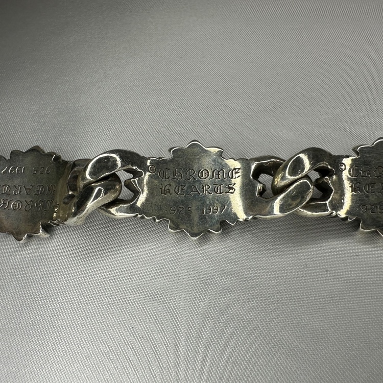 クロムハーツ キーパー ブレスレット 4LINK（古着・ファッション）の商品画像 - 査定依頼日：2025年10月7日 - 最高査定価格：50,000円