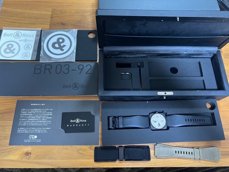 ベル&amp;ロス その他 BR0392DESERT-CA/sc（高級時計）の商品画像 - 査定依頼日：2025年12月8日 - 最高査定価格：250,000円