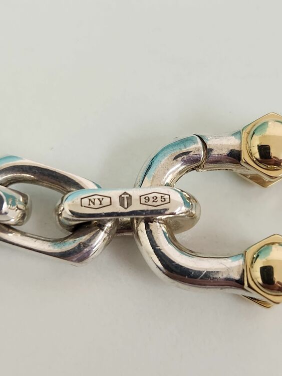 ティファニー1837メイカーズワイルドチェーンブレスレットラージ（金・貴金属）の商品画像 - 査定依頼日：2025年10月5日 - 最高査定価格：120,000円