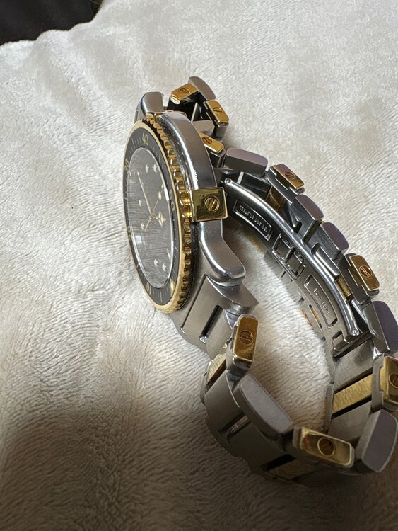 ティファニーダイバー18金コンビ（高級時計）の商品画像 - 査定依頼日：2025年3月4日 - 最高査定価格：100,000円