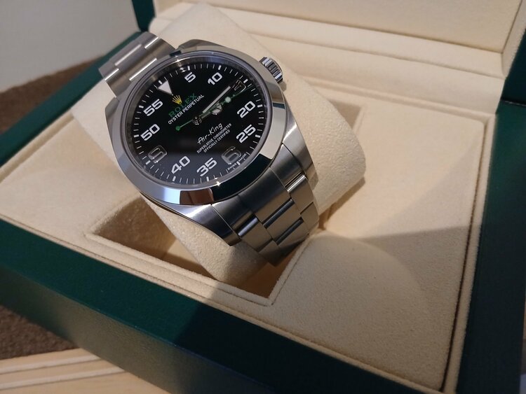 ロレックス エアキング 11690（高級時計）の商品画像 - 査定依頼日：2026年1月18日 - 最高査定価格：1,000,000円