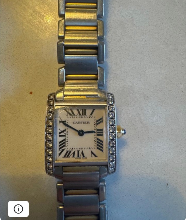 カルティエ タンク 7978640（高級時計）の商品画像 - 査定依頼日：2025年7月28日 - 最高査定価格：200,000円