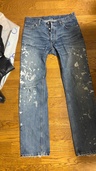 helmut lang paint pants（古着・ファッション）の商品画像 - 査定依頼日：2026年8月21日 - 最高査定価格：31,000円