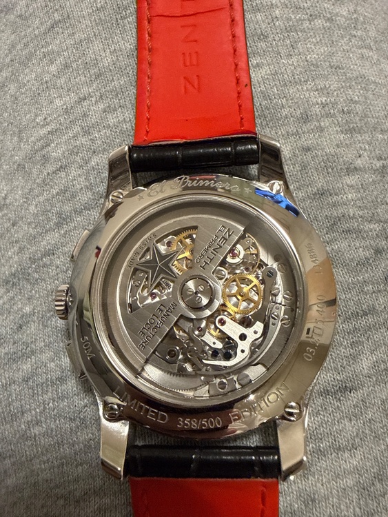 ゼニス エルプリメロ （高級時計）の商品画像 - 査定依頼日：2025年12月22日 - 最高査定価格：350,000円