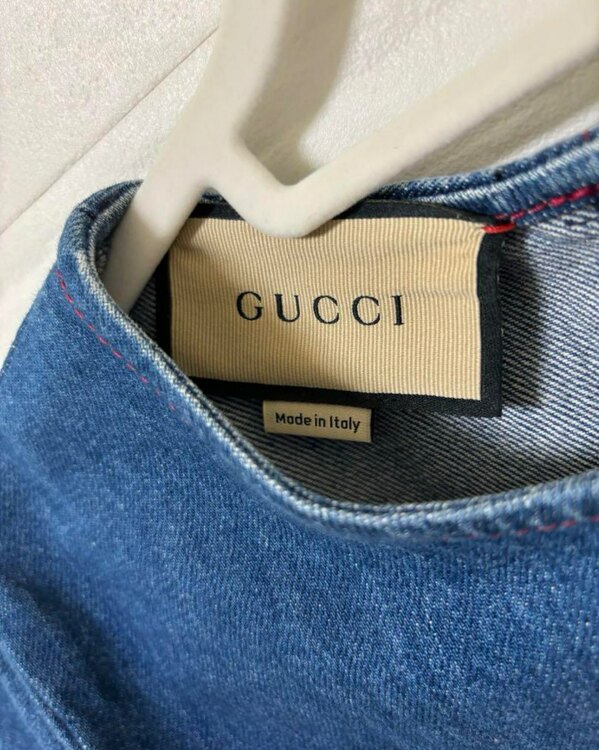 GUCCI ワンピース　デニム（古着・ファッション）の商品画像 - 査定依頼日：2025年4月19日 - 最高査定価格：20,000円