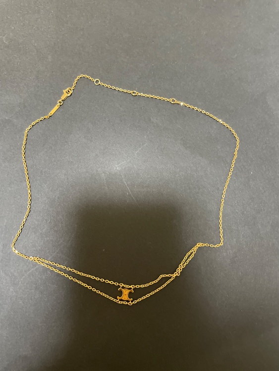 セリーヌトリンオフサスペンダーネックレス（金・貴金属）の商品画像 - 査定依頼日：2026年2月27日 - 最高査定価格：40,000円