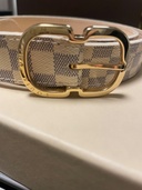 ルイヴィトン　ダミエレザーベルト（古着・ファッション）の商品画像 - 査定依頼日：2026年4月9日 - 最高査定価格：12,000円