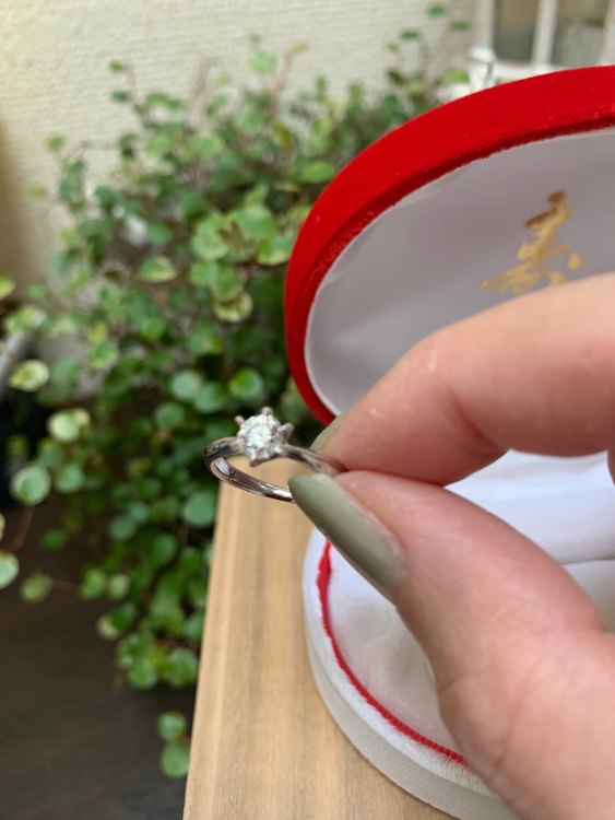 プラチナ1000 ダイヤモンドリング（宝石）の商品画像 - 査定依頼日：2022年9月30日 - 最高査定価格：40,000円