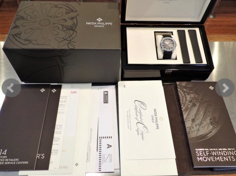 パテックフィリップ アクアノート 5167A-00（高級時計）の商品画像 - 査定依頼日：2025年10月18日 - 最高査定価格：9,000,000円