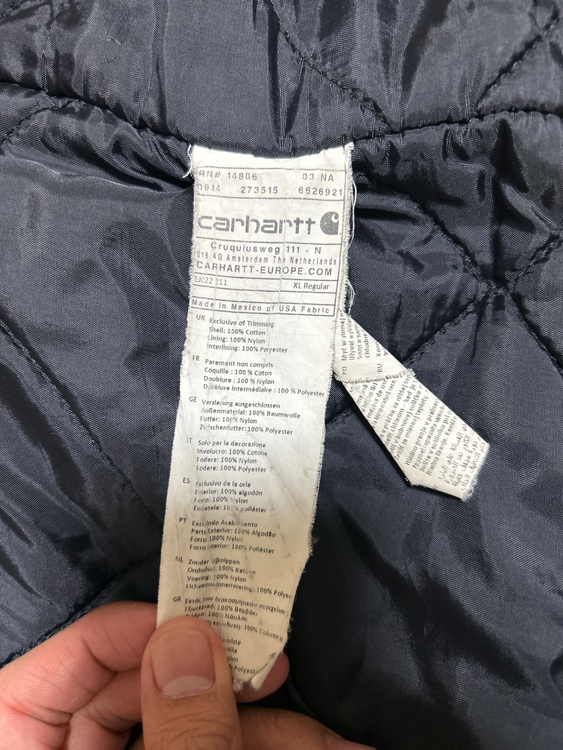 カーハートデトロイトジャケット（古着・ファッション）の商品画像 - 査定依頼日：2026年3月19日 - 最高査定価格：10,000円