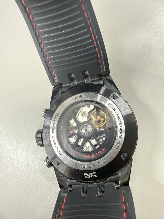 カレラ キャリバー ホイヤー01 クロノグラフ（高級時計）の商品画像 - 査定依頼日：2026年2月23日 - 最高査定価格：360,000円