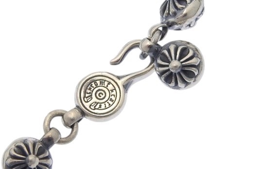 CHROME HEARTS クロムハーツ クロスボールチェーン スモールCHクロ（古着・ファッション）の商品画像 - 査定依頼日：2026年5月24日 - 最高査定価格：230,000円