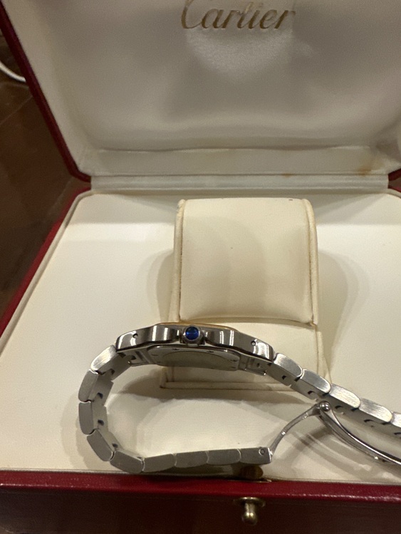 カルティエ サントス 156（高級時計）の商品画像 - 査定依頼日：2025年10月17日 - 最高査定価格：460,000円