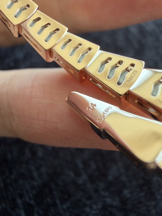 ブルガリ セルペンティ フルダイヤ ブレス ピンクゴールド（金・貴金属）の商品画像 - 査定依頼日：2026年4月5日 - 最高査定価格：3,750,000円