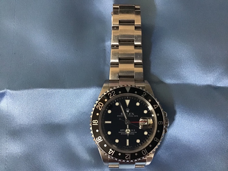 ロレックス GMTマスター 1671（高級時計）の商品画像 - 査定依頼日：2025年6月24日 - 最高査定価格：1,720,000円