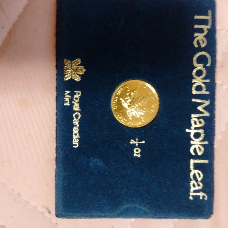 メイプルリーフ（金・貴金属）の商品画像 - 査定依頼日：2026年9月7日 - 最高査定価格：185,000円