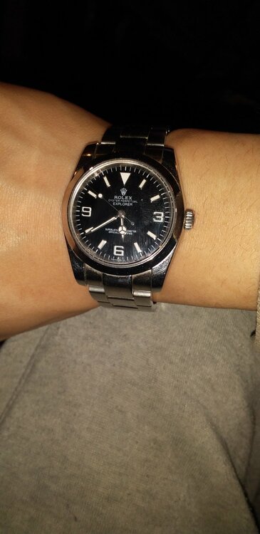 ロレックス エクスプローラー （高級時計）の商品画像 - 査定依頼日：2026年3月25日 - 最高査定価格：1,050,000円