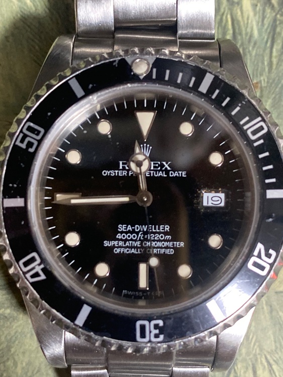ROLEXシードゥエラー Ref.16660（トリプルシックス）（高級時計）の商品画像 - 査定依頼日：2025年9月14日 - 最高査定価格：1,300,000円