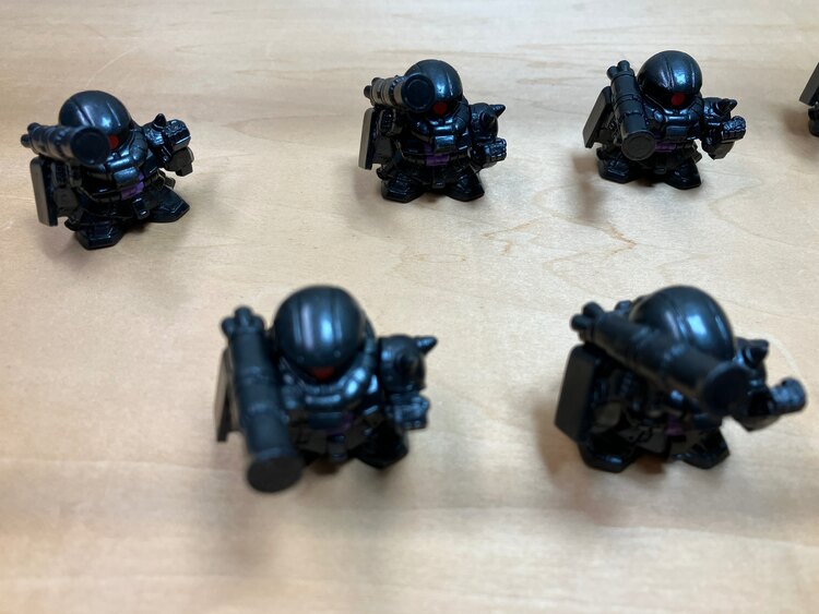 SDガンダム FS (黒い三連星専用高機動型ザクⅡ)×10個（その他のおもちゃ）の商品画像 - 査定依頼日：2025年3月24日